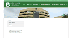 Desktop Screenshot of nuc.edu.ng
